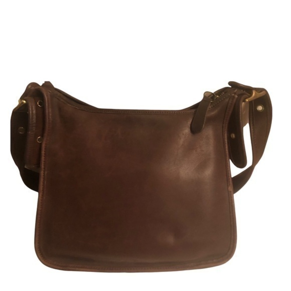 Coach vintage brown leather 9986 legacy shoulder bag